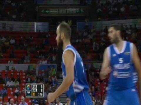 Puerto Rico vs Greece (FIBA Olympic Qualifying Tournament 2012)